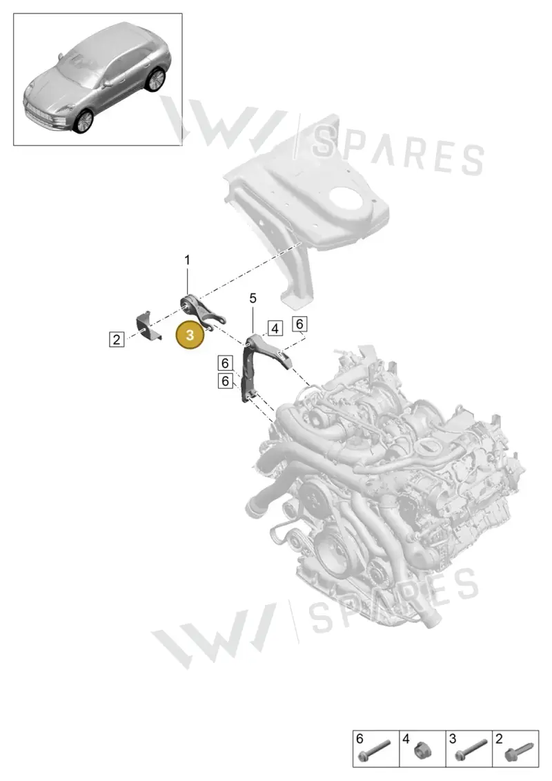 WHT005204 Volkswagen Socket Head Bolt