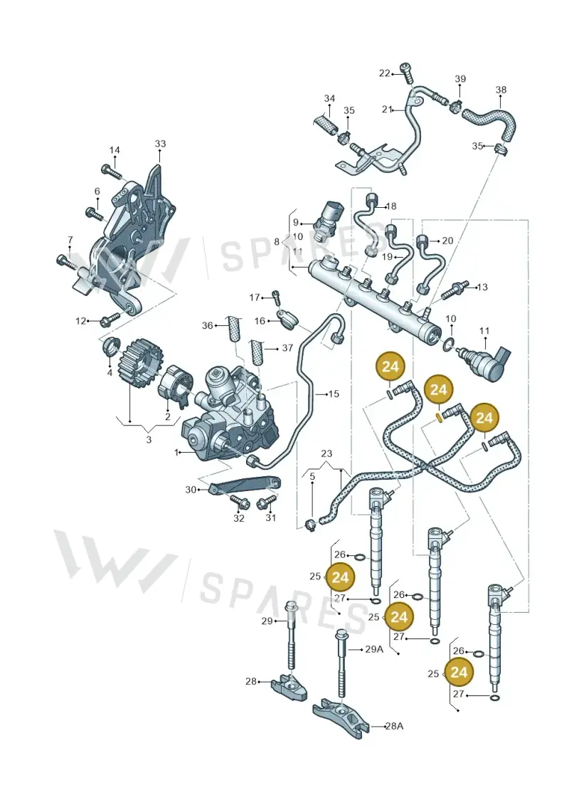 WHT005299 Volkswagen O-Ring