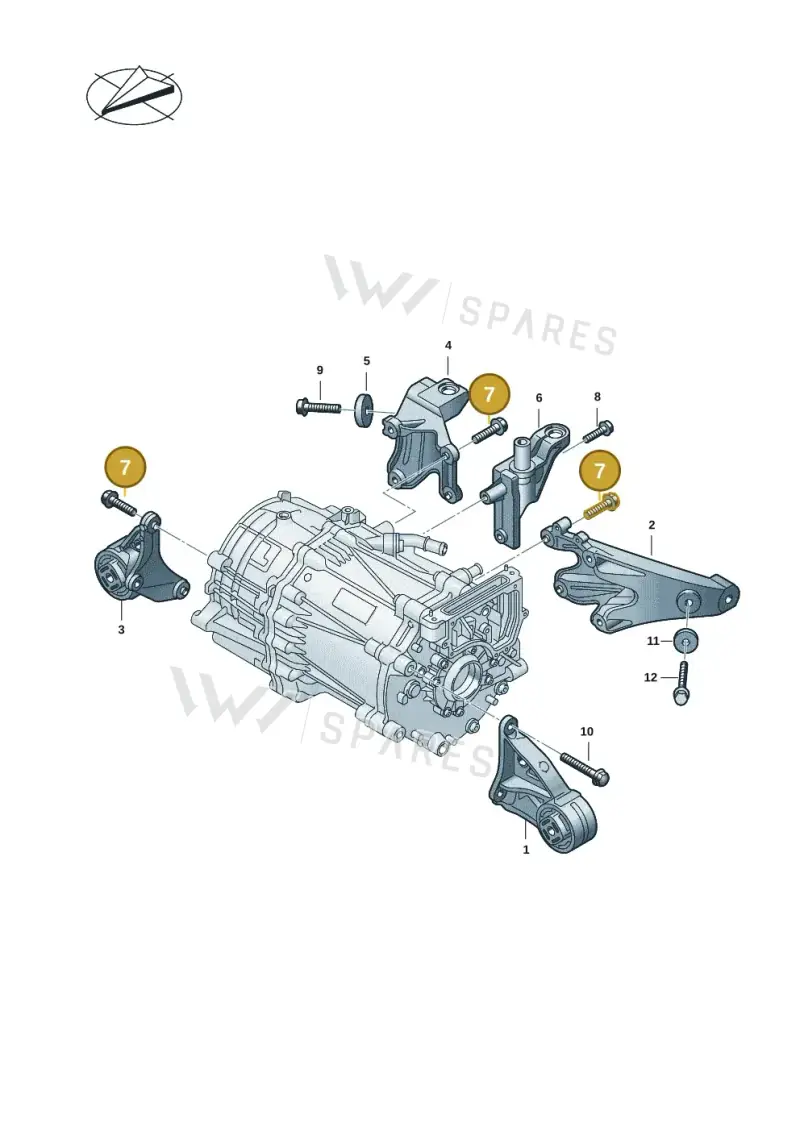 WHT005436B Volkswagen Hexagon Head Bolt (Combi)