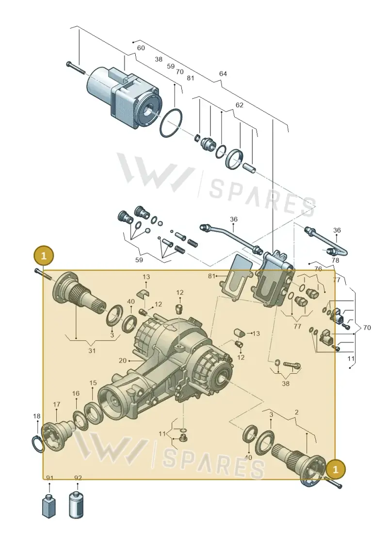 WHT005523 Volkswagen Hexagon Socket Head Bolt
