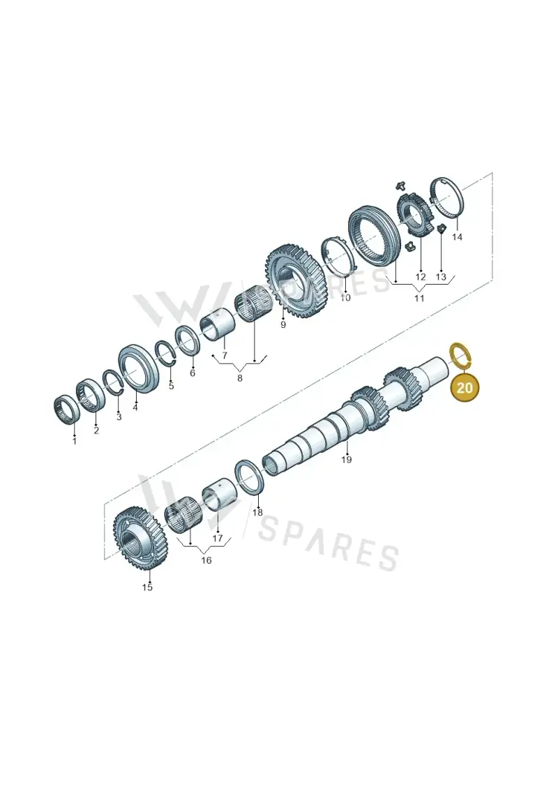 WHT006186C Volkswagen Securing Ring