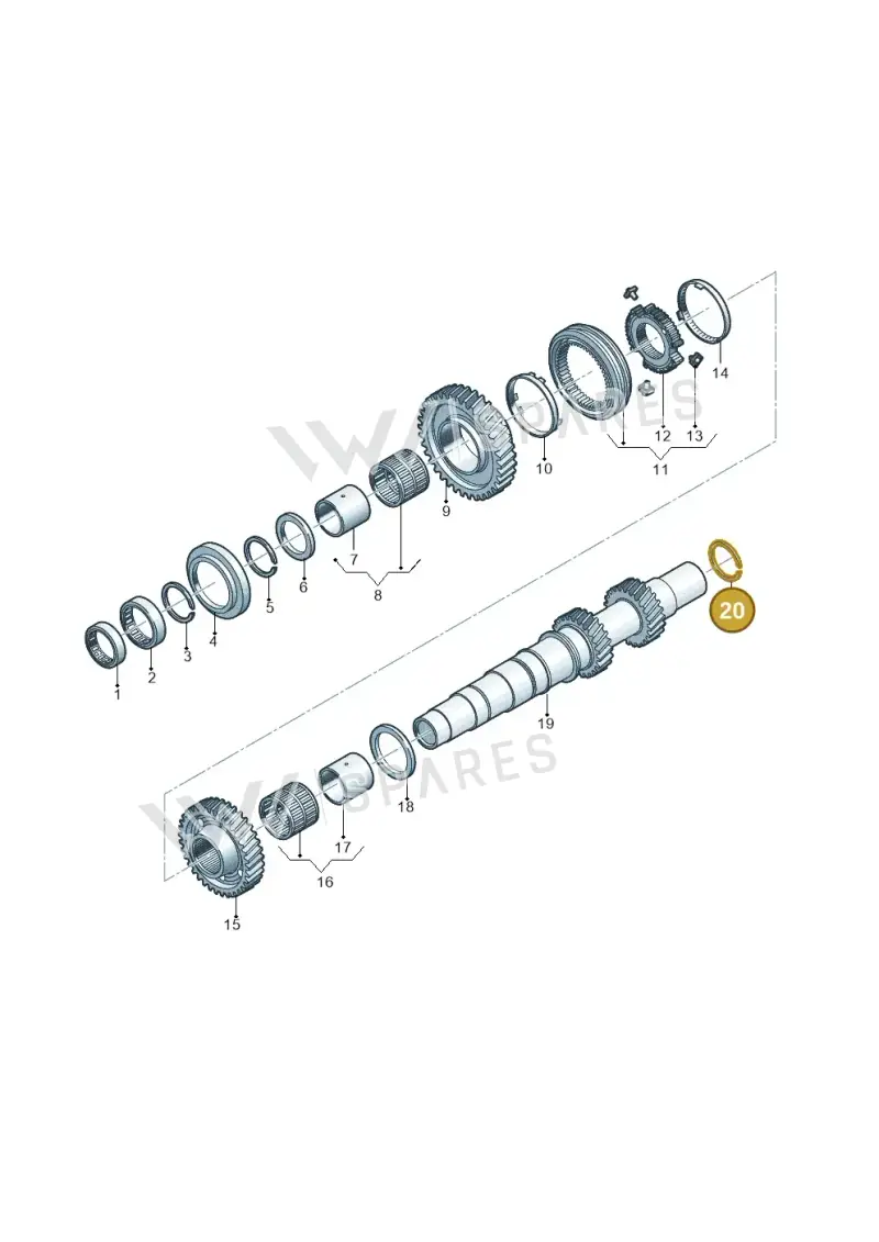 WHT006186E Volkswagen Securing Ring