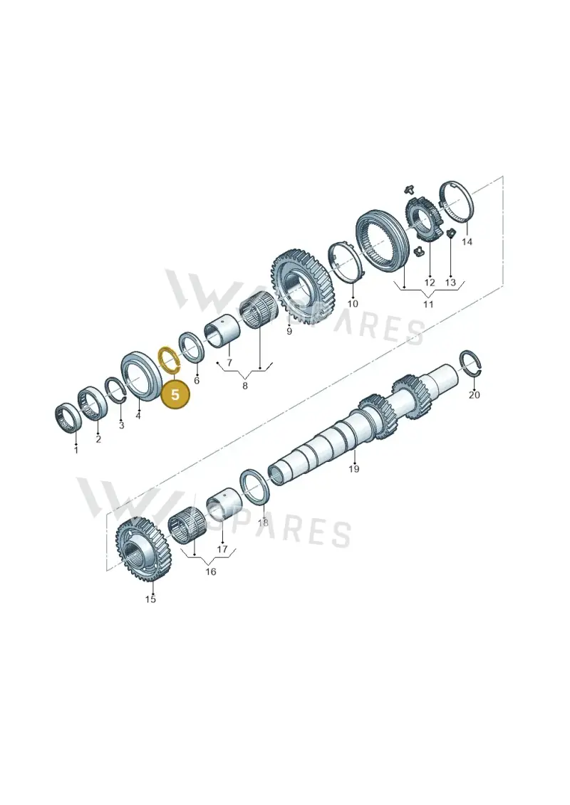 WHT006187C Volkswagen Securing Ring