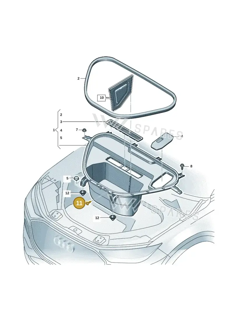 WHT006412 Volkswagen Panel Screw