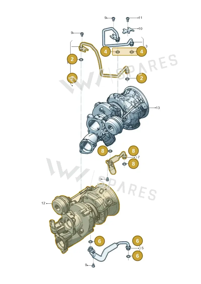 WHT006537 Volkswagen O-Ring