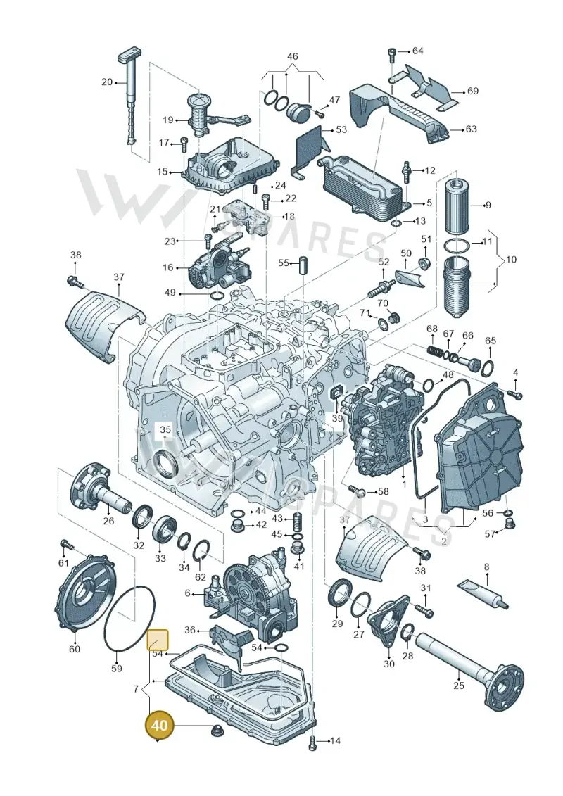 WHT006863 Volkswagen Seal Bolt with Sealing Ring