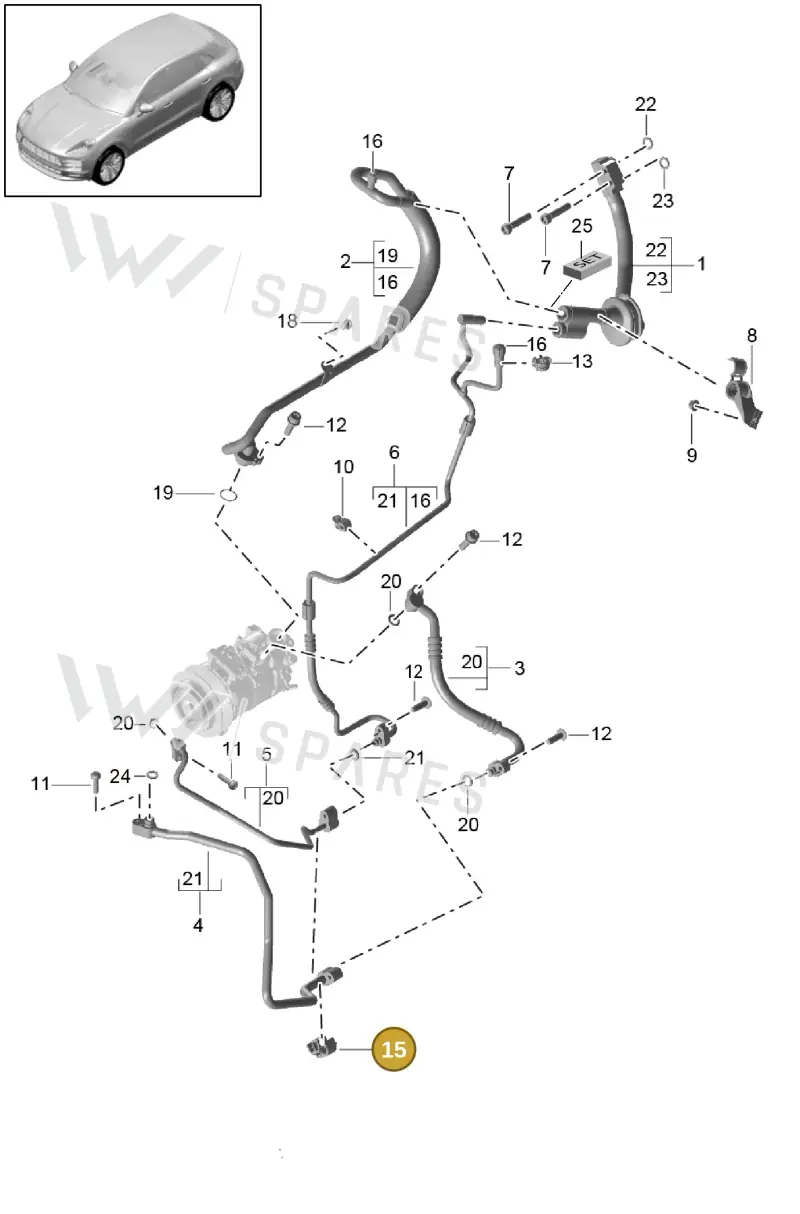 WHT006919 Volkswagen Bracket