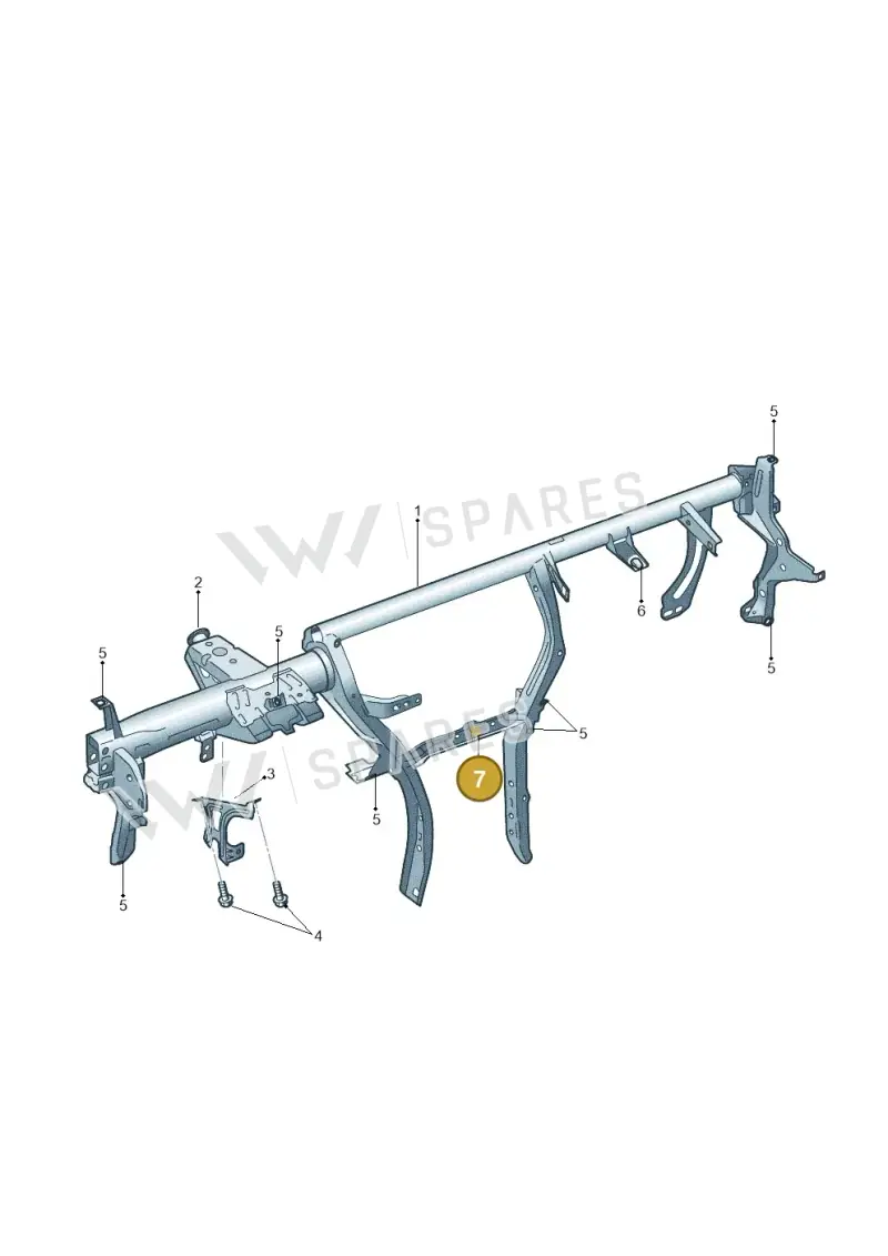 WHT007006 Volkswagen Plug-In Nut