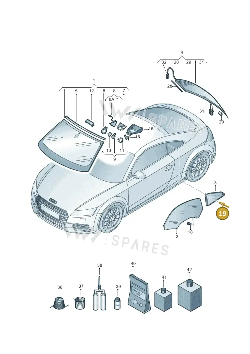 WHT007054 Volkswagen Pop Rivet