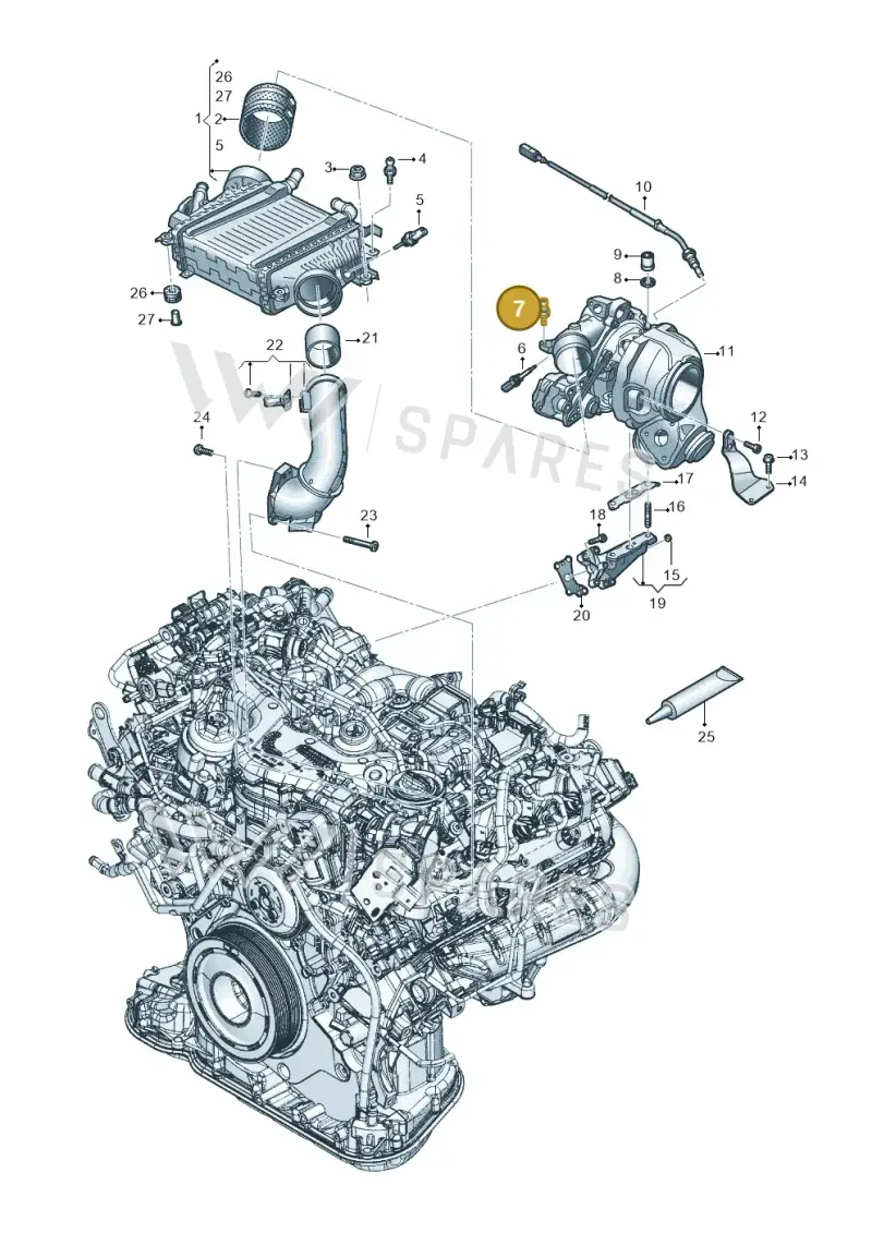 WHT007154 Volkswagen Ball Pin