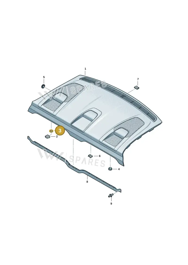 WHT007207 Volkswagen Shim