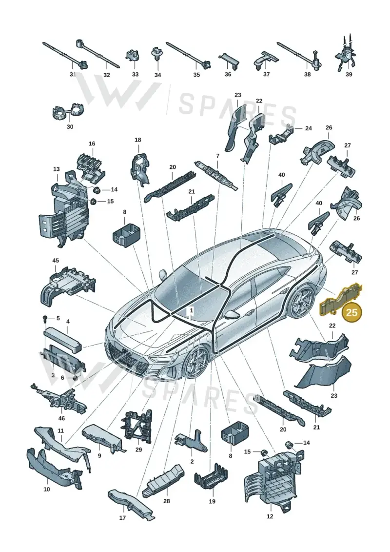 WHT007404 Volkswagen Hexagon Head Bolt