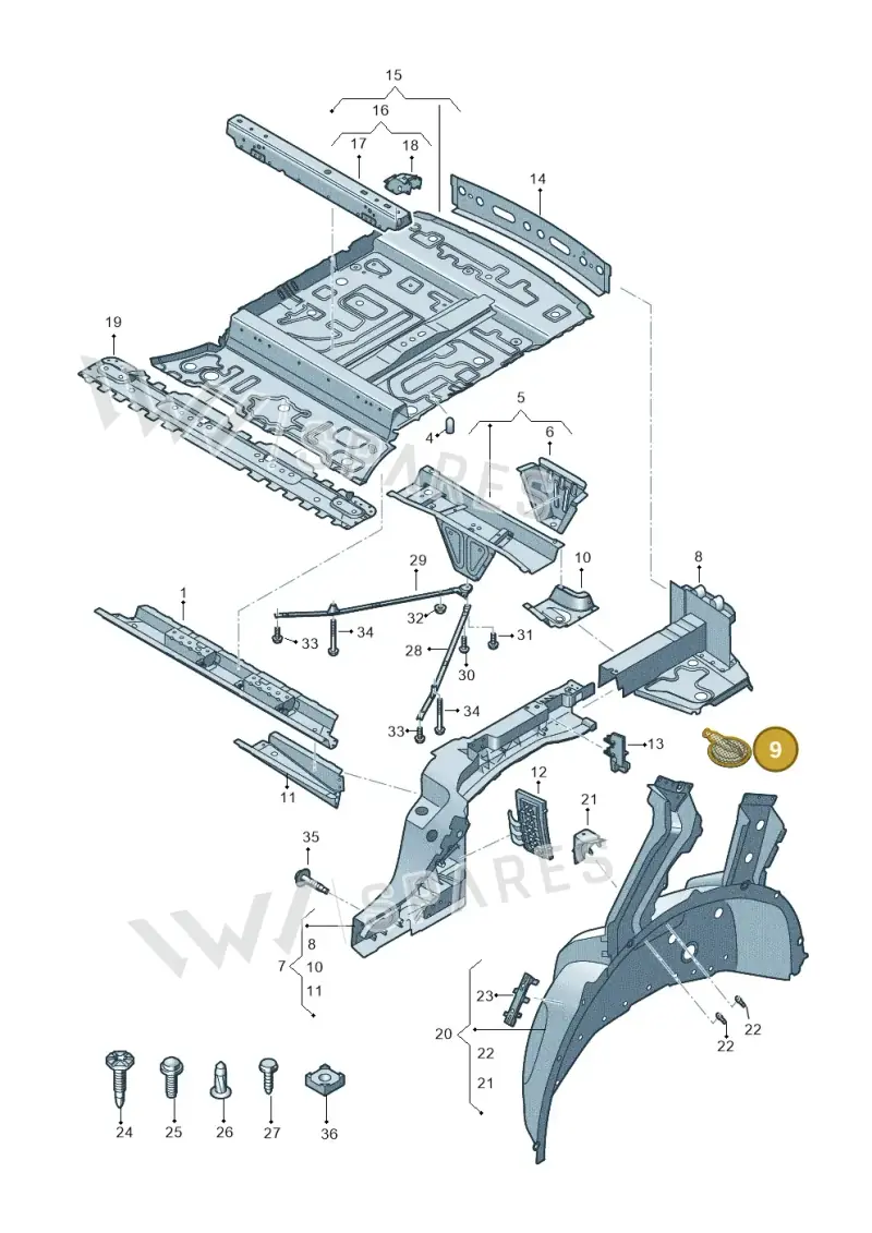 WHT007843 Volkswagen Bungs