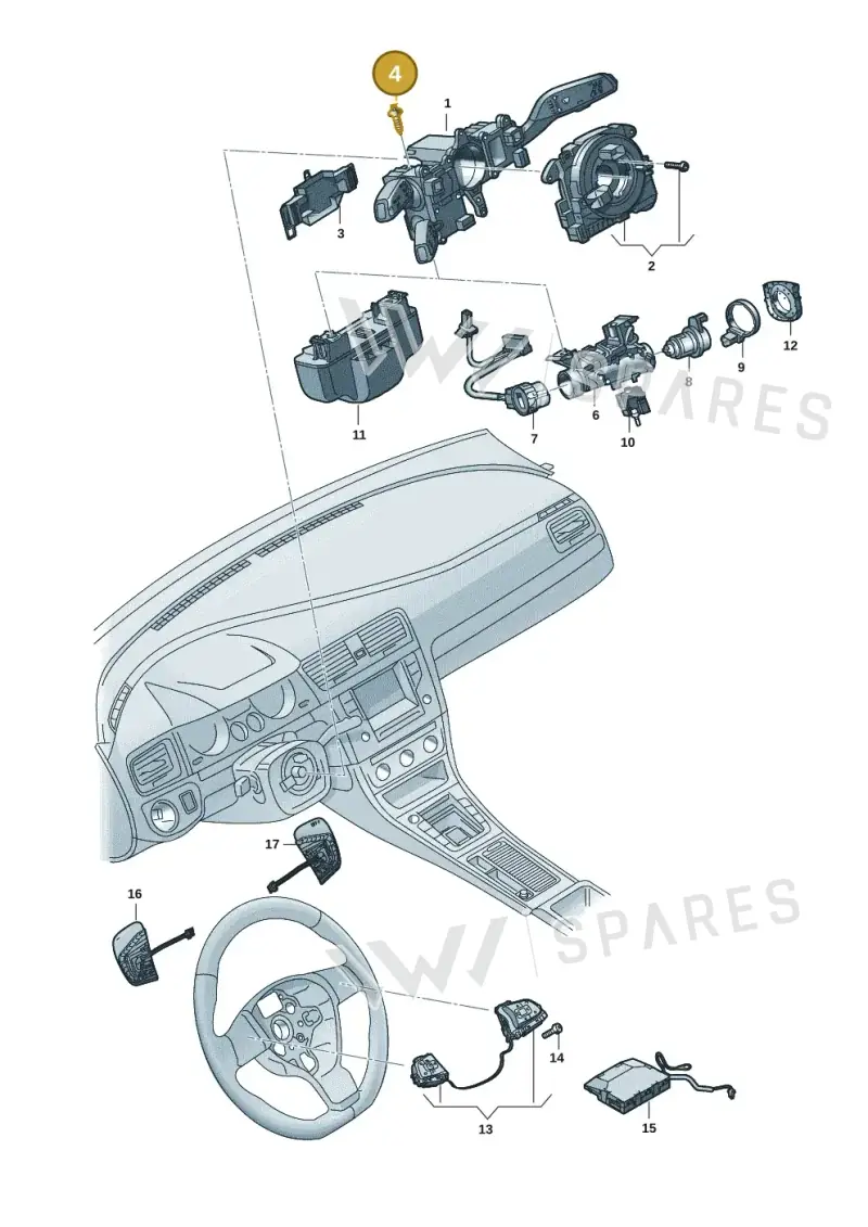 WHT008046 Volkswagen Sheer Bolt