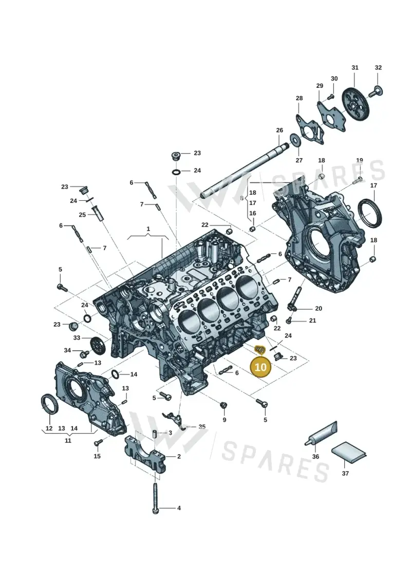 WHT008060 Volkswagen Sealing Plug