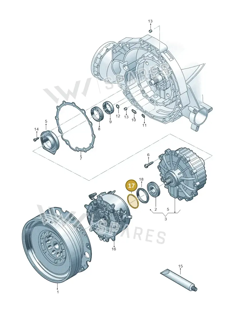 WHT008110AA Volkswagen Adjusting Washer