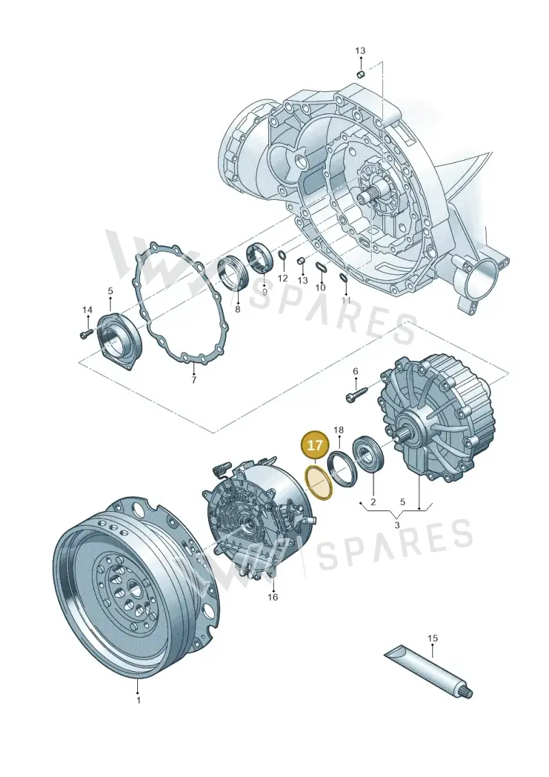 WHT008110AB Volkswagen Adjusting Washer