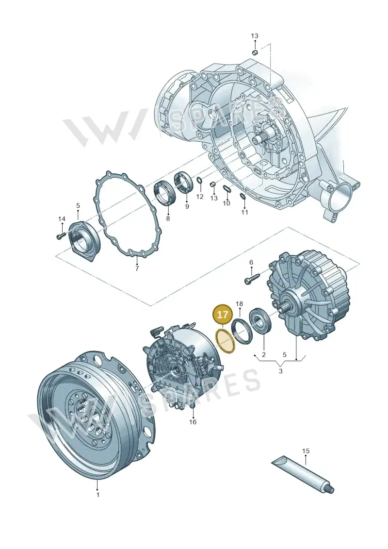 WHT008110AF Volkswagen Adjusting Washer