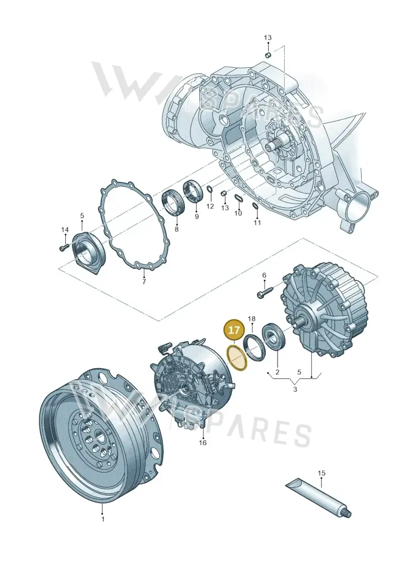 WHT008110AH Volkswagen Adjusting Washer