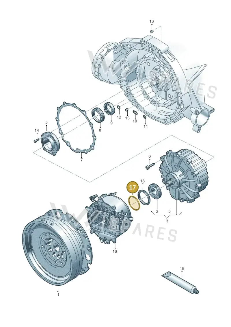 WHT008110AM Volkswagen Adjusting Washer