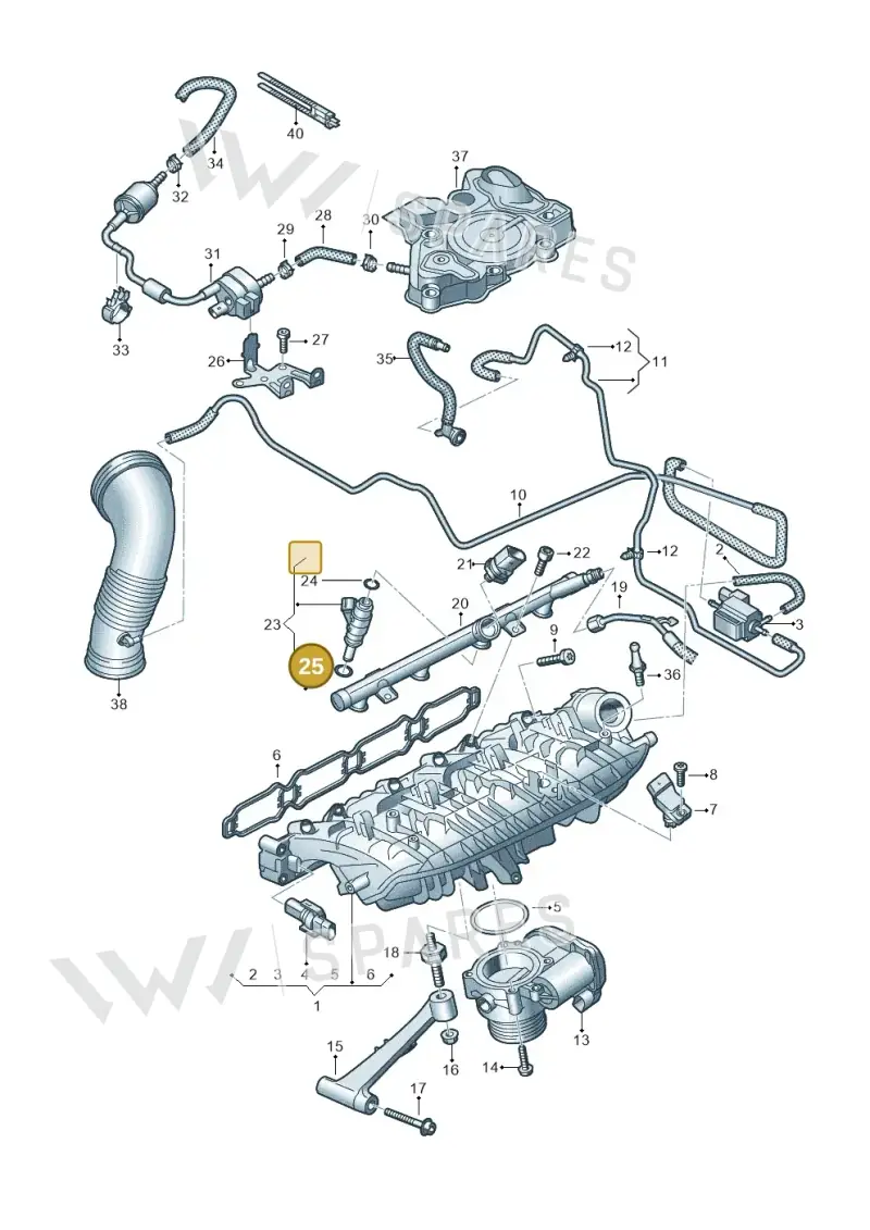 WHT008665 Volkswagen O-Ring