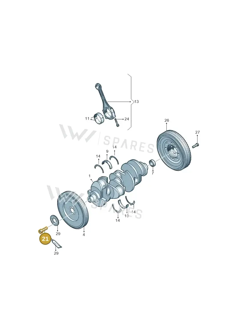WHT008743 Volkswagen Screw