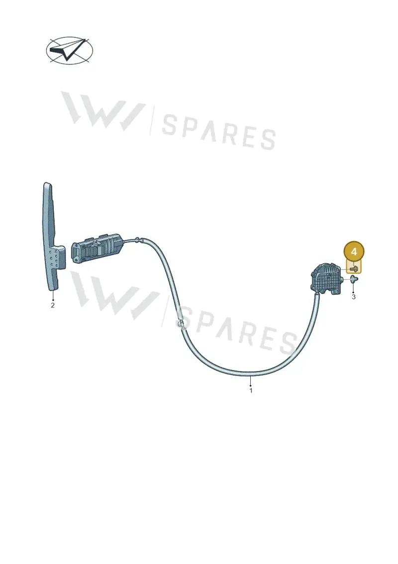 WHT008786 Volkswagen Hexagon Socket Flat Head Bolt