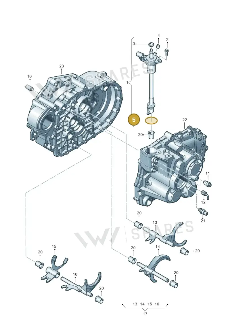 WHT008924 Volkswagen O-Ring