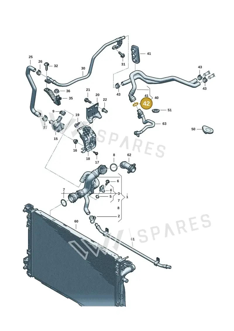WHT009067 Volkswagen Seal Ring