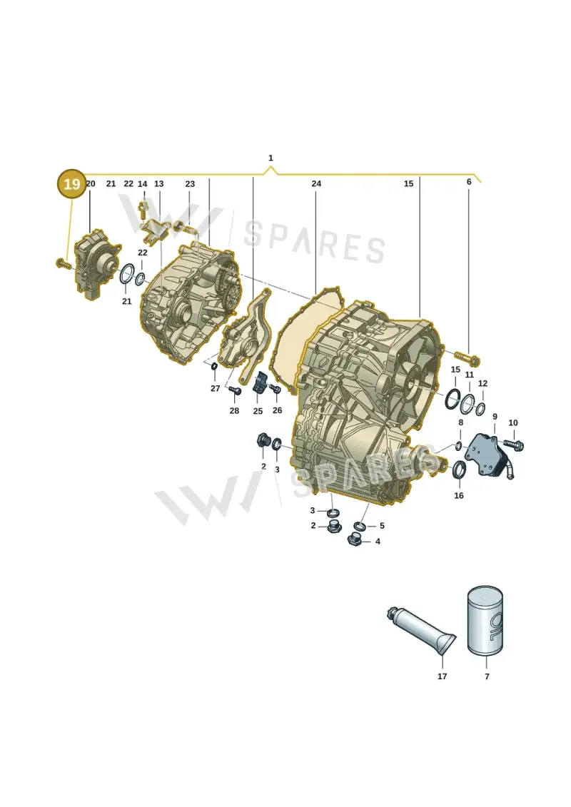 WHT009212 Volkswagen Flat Round Head Bolt