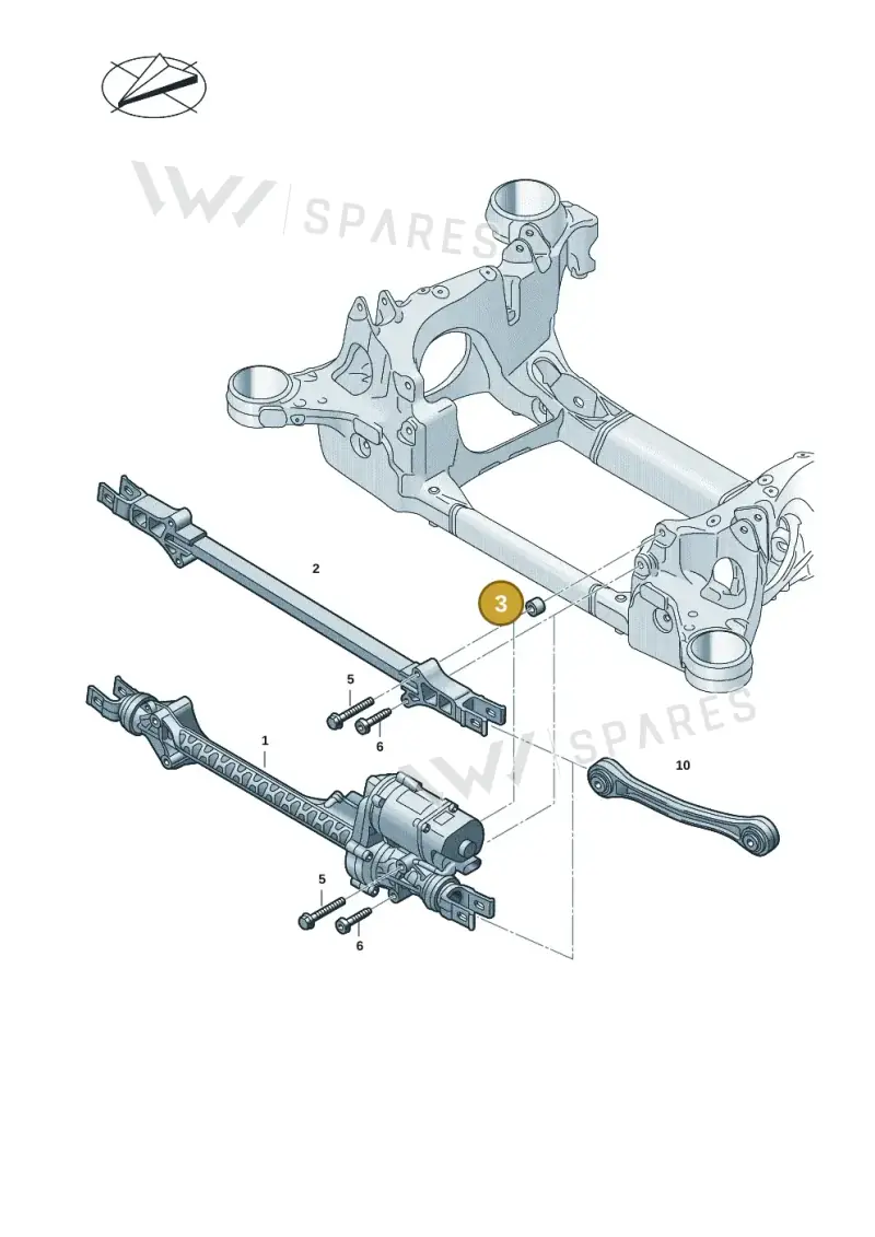 WHT009264 Volkswagen Shim