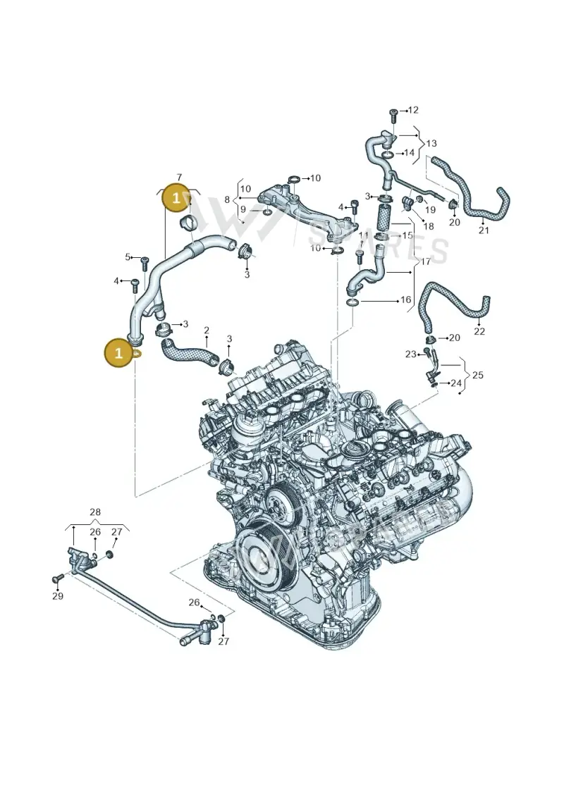 WHT009283 Volkswagen O-Ring