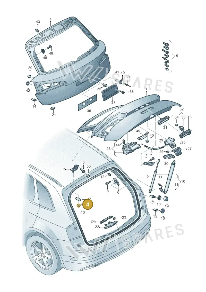 WHT009581 Volkswagen Collar Nut