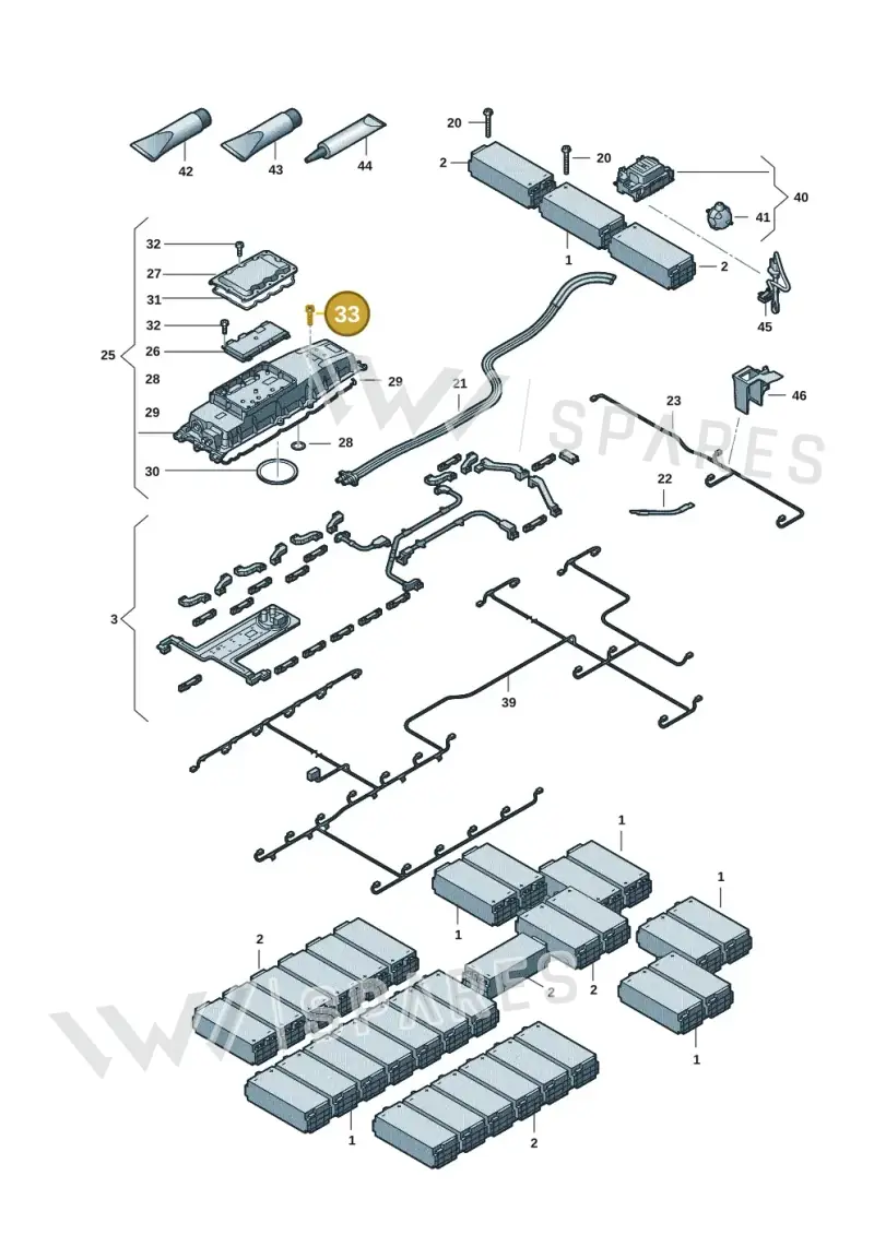 WHT009770 Volkswagen Hexagon Socket Head Bolt