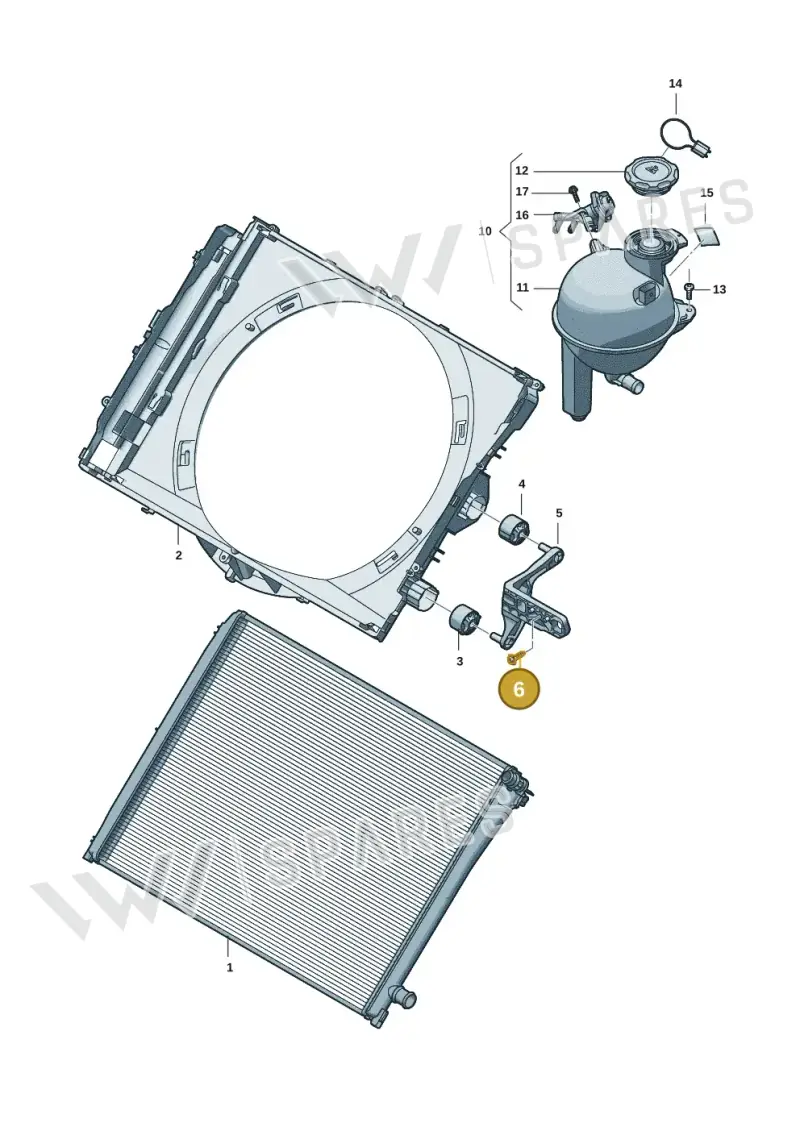 WHT009798 Volkswagen Oval-Head Screw