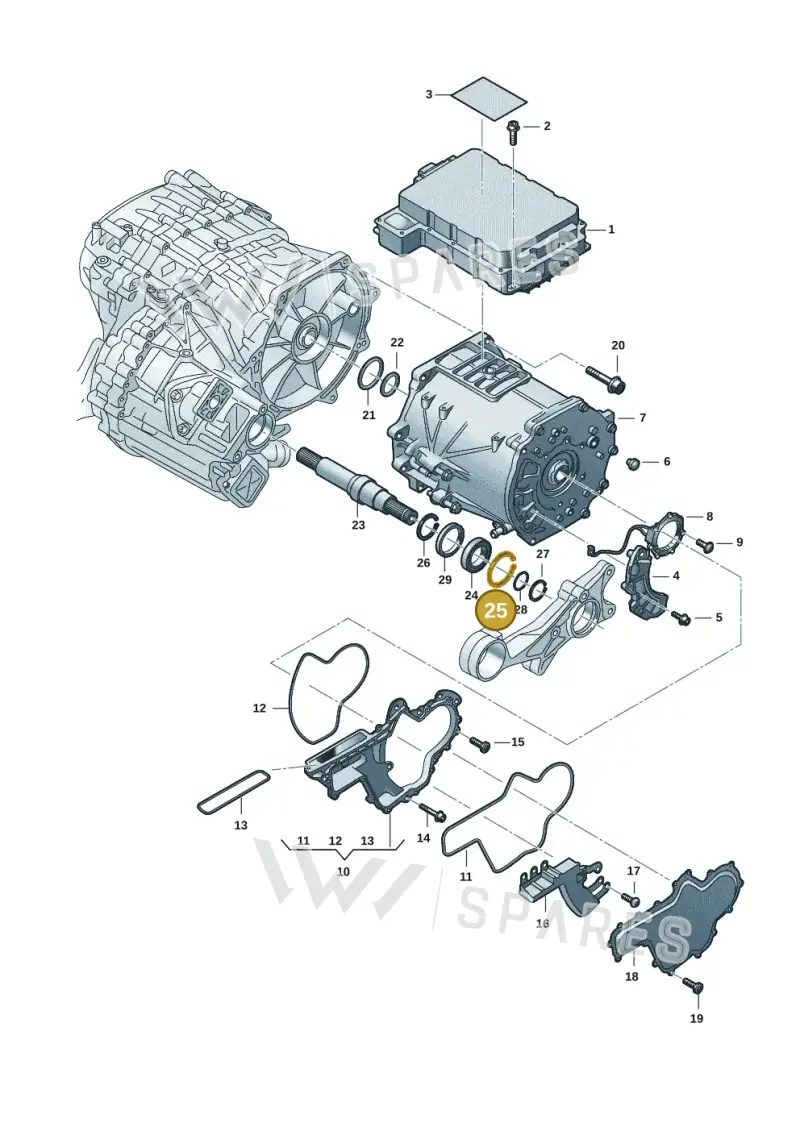 WHT010135 Volkswagen Securing Ring
