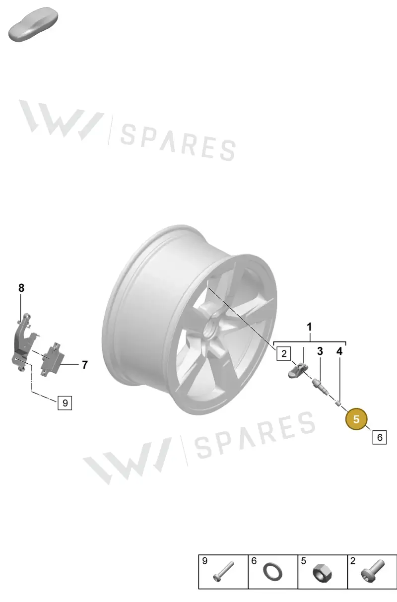 WHT010180 Volkswagen Washer