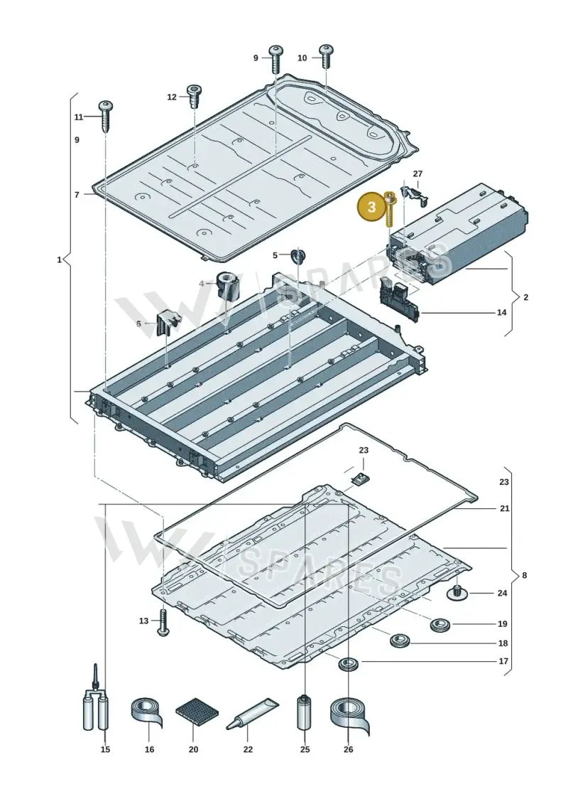 WHT010273 Volkswagen Screw