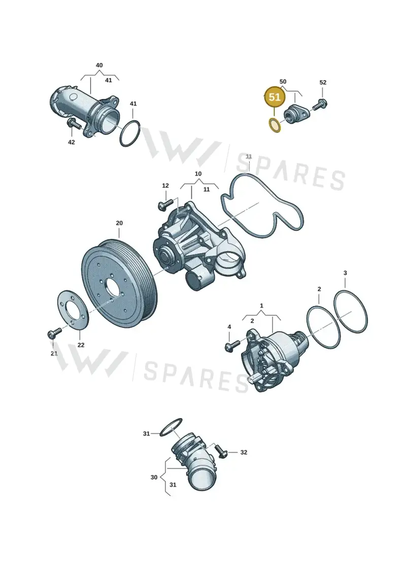 WHT010312 Volkswagen O-Ring