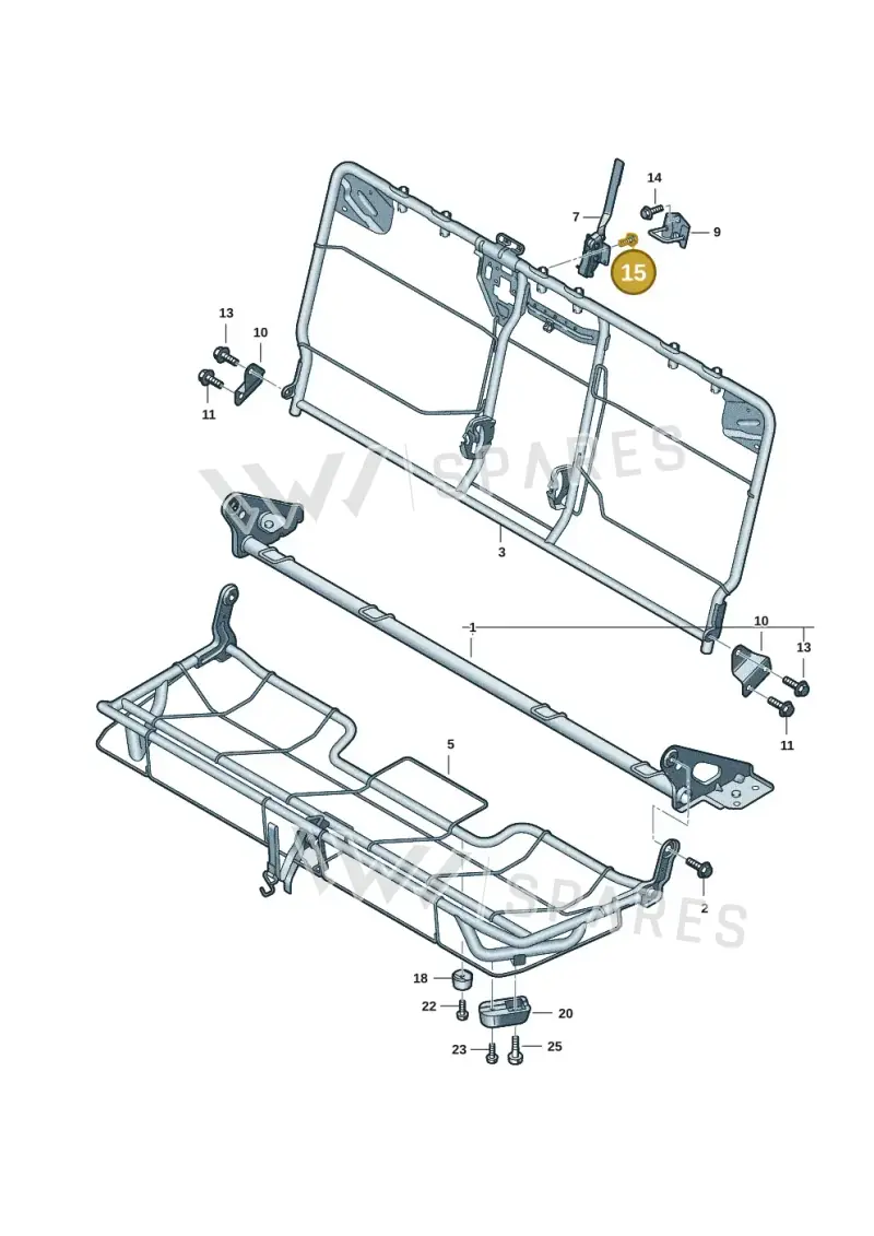 WHT010428 Volkswagen Hexagon Socket Head Bolt