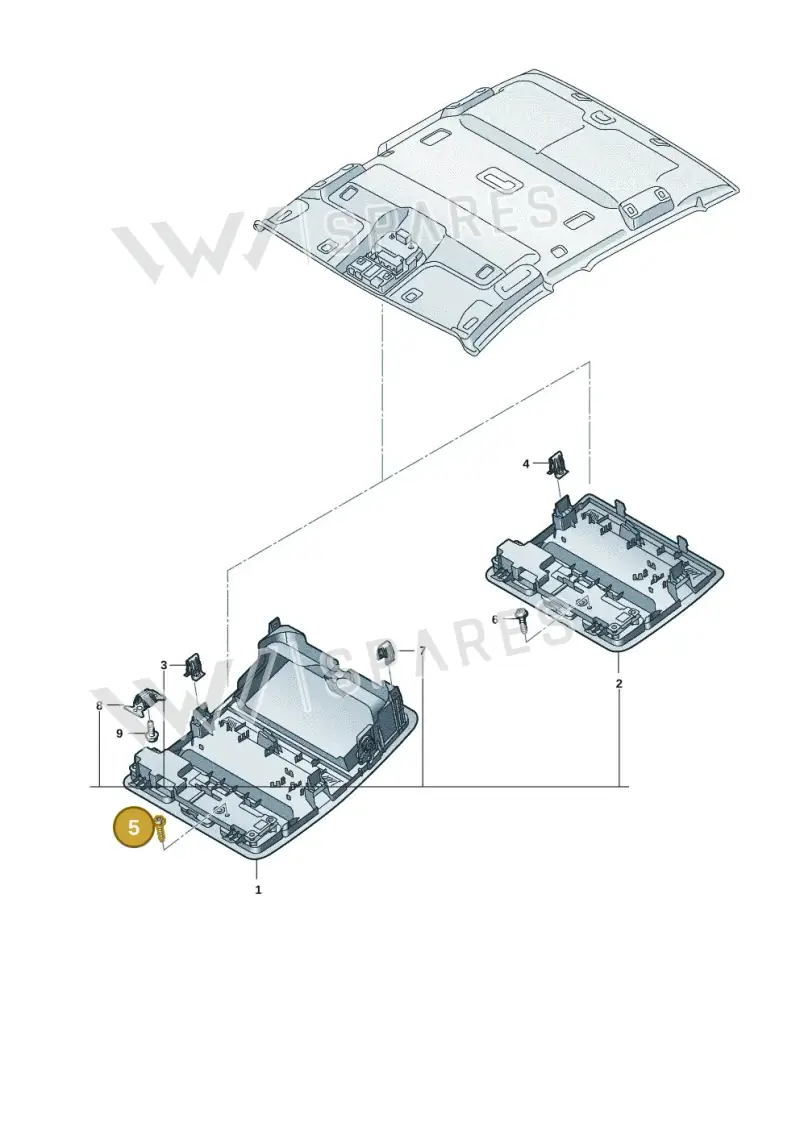 WHT010459 Volkswagen Panel Screw