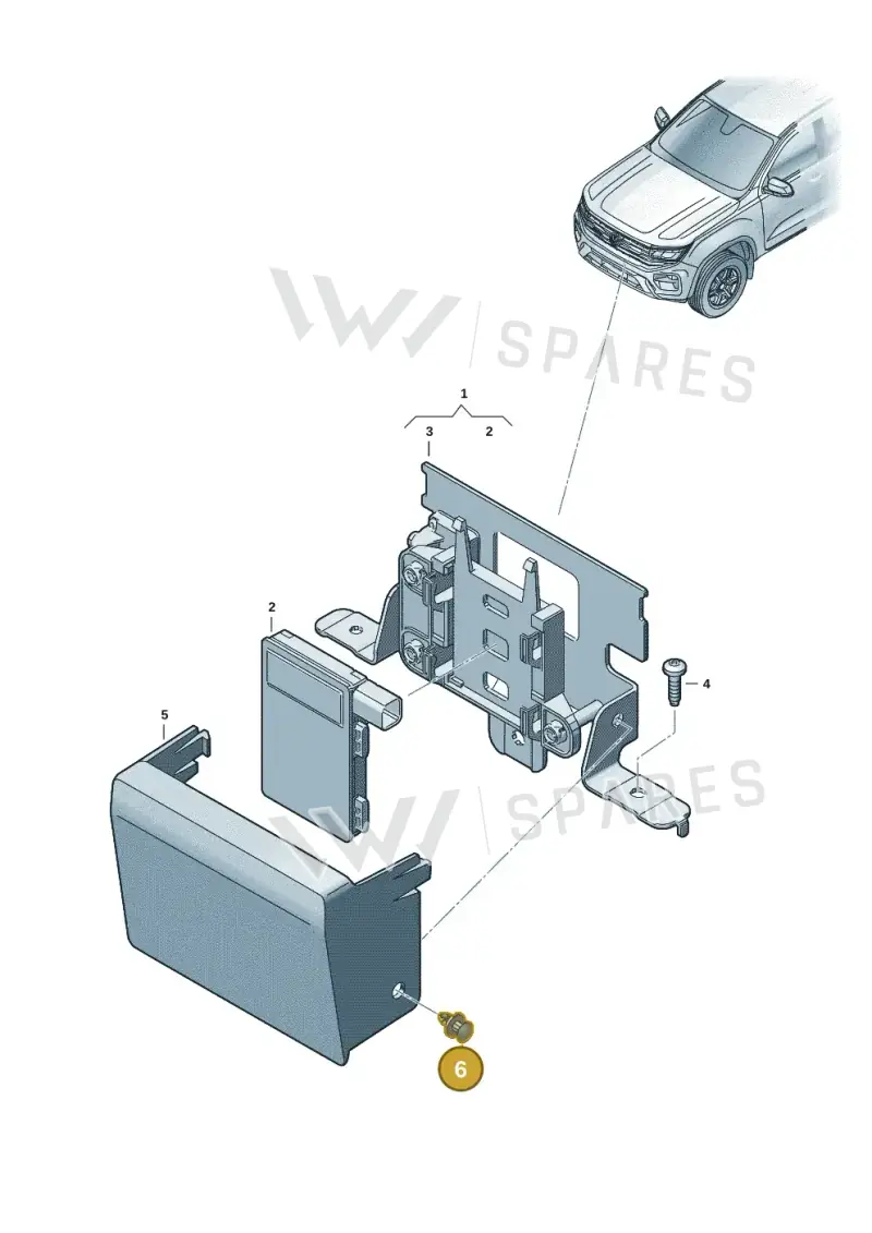 WHT010761 Volkswagen Pressure Pin