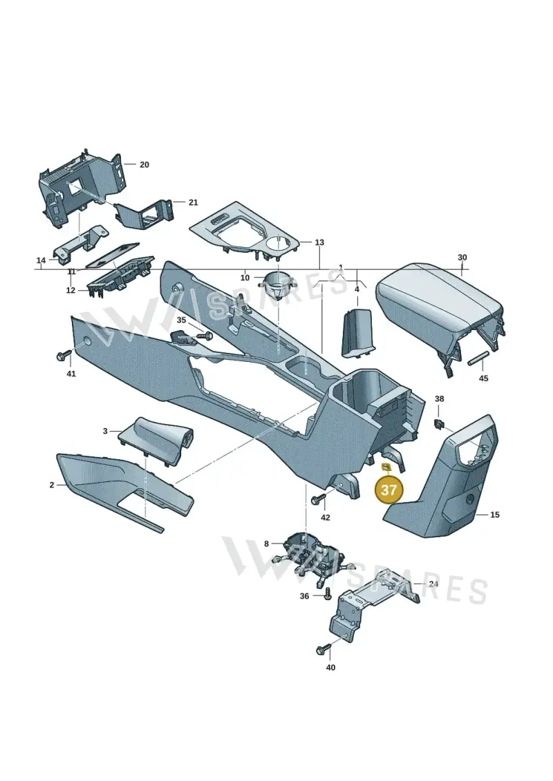WHT010818 Volkswagen Clip