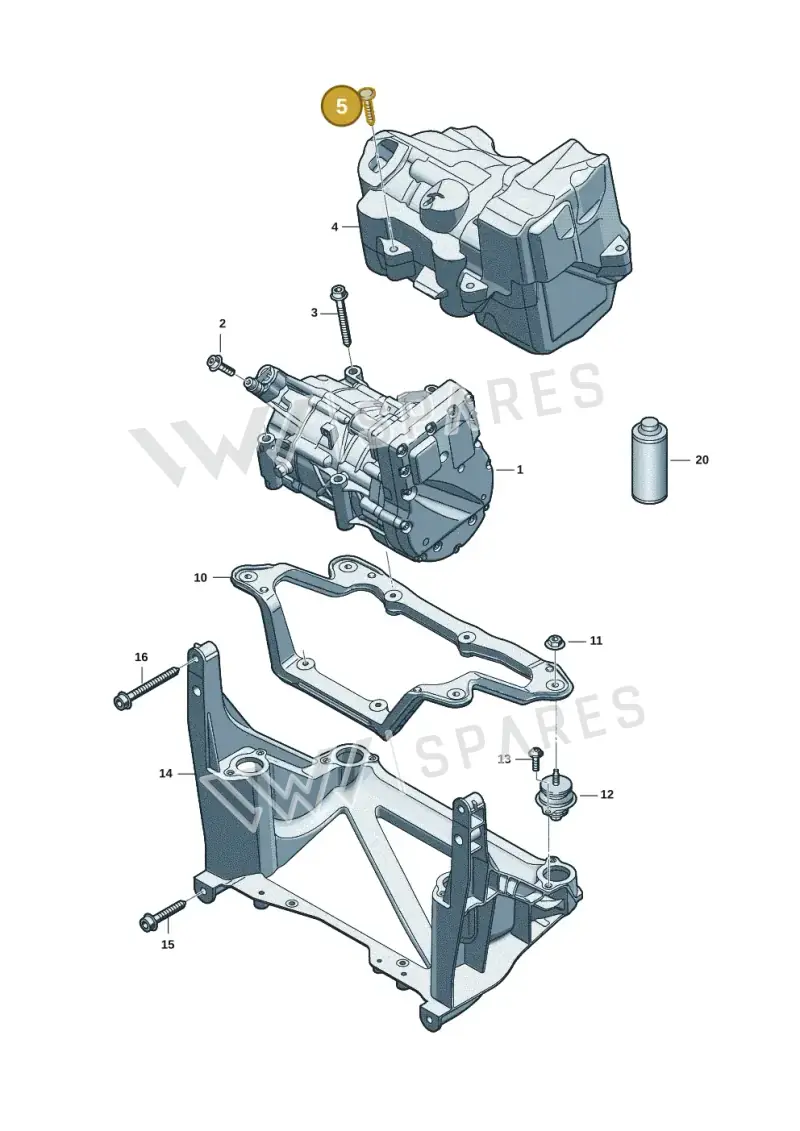 WHT011206 Volkswagen Bungs (Plastic)