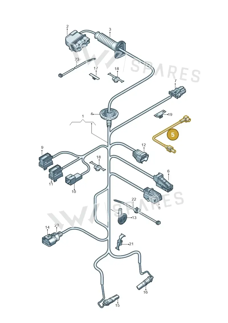 000098601 — Audi Q5 qu. 2.0 (2018-) diagram 896972330, position 5
