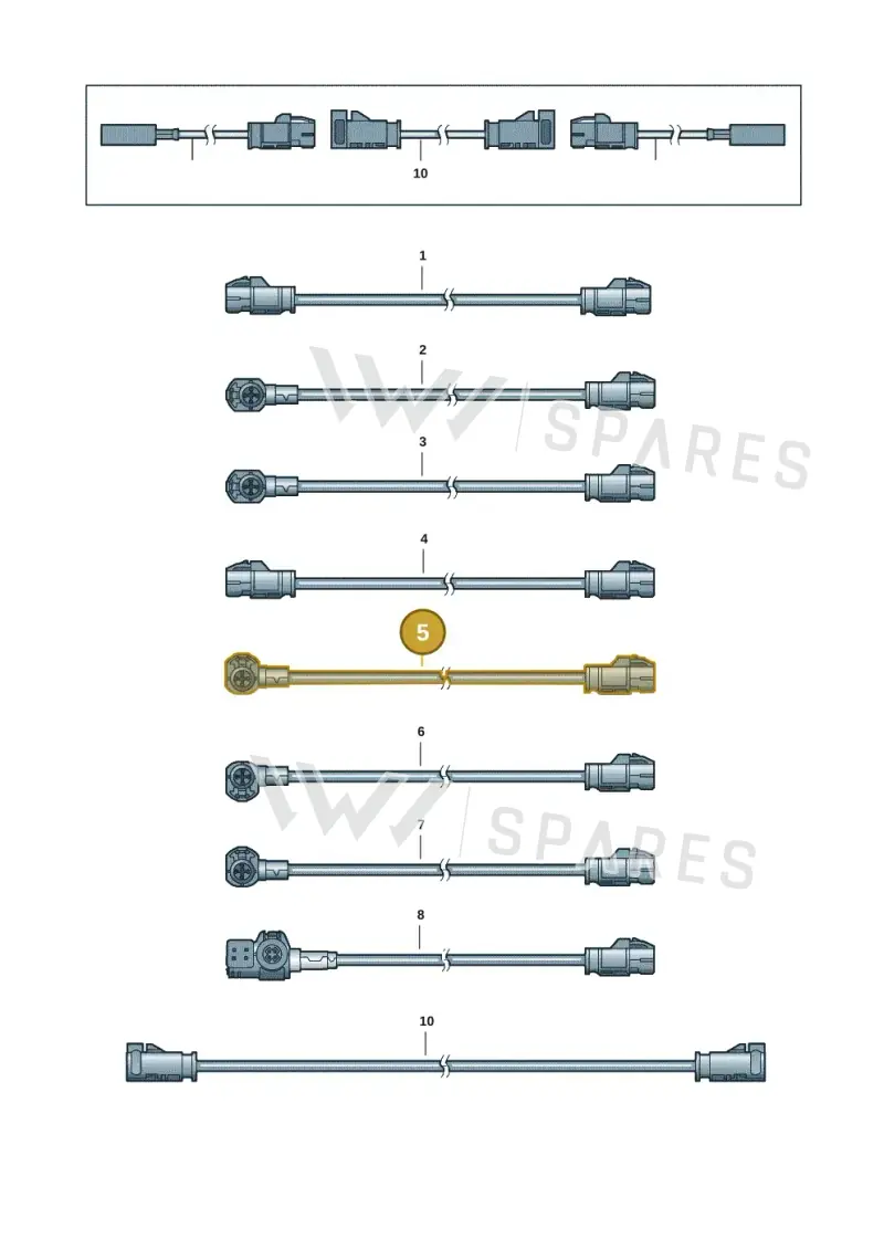000098605A — Audi A5 Limo 2.0 (2024-) diagram 859971806, position 5
