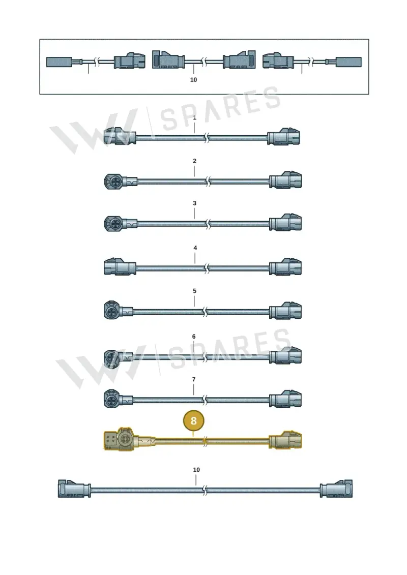 000098609A — Audi A5 Limo 2.0 (2024-) diagram 859971806, position 8