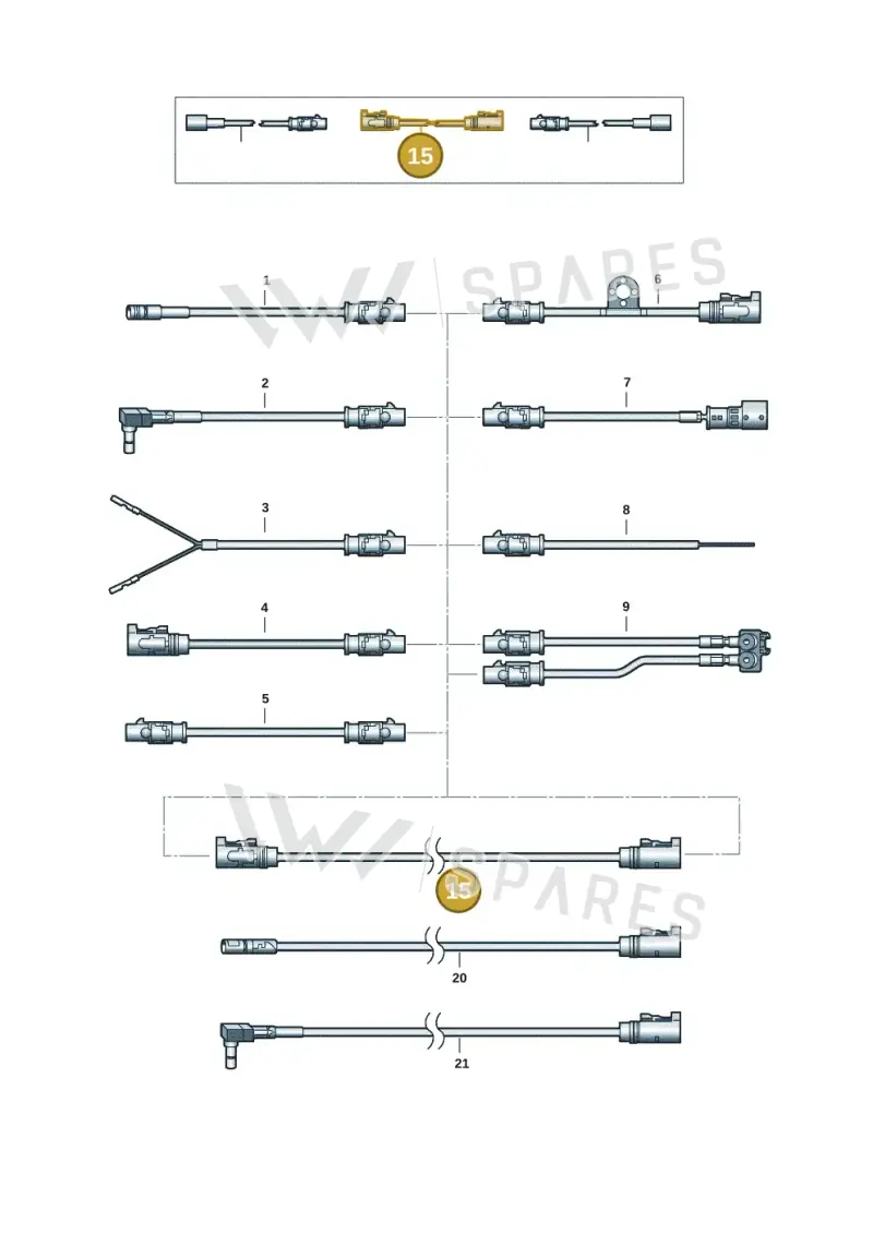 000098657 — Audi A5 Limo 2.0 (2024-) diagram 859971804, position 15