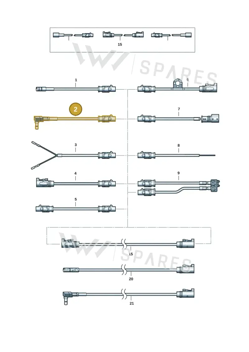 000098700 — Audi A5 Limo 2.0 (2024-) diagram 859971804, position 2