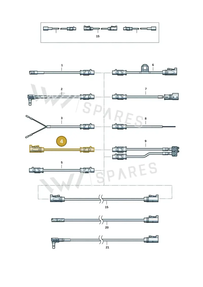 000098712A — Audi A5 Limo 2.0 (2024-) diagram 859971804, position 4